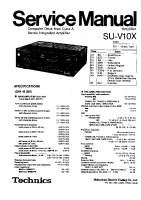 Technics - SUV-10-X-Schematics
